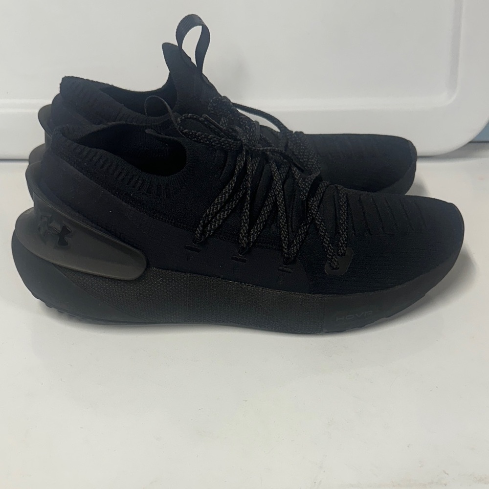 Under Armour Jet Black Running Shoes